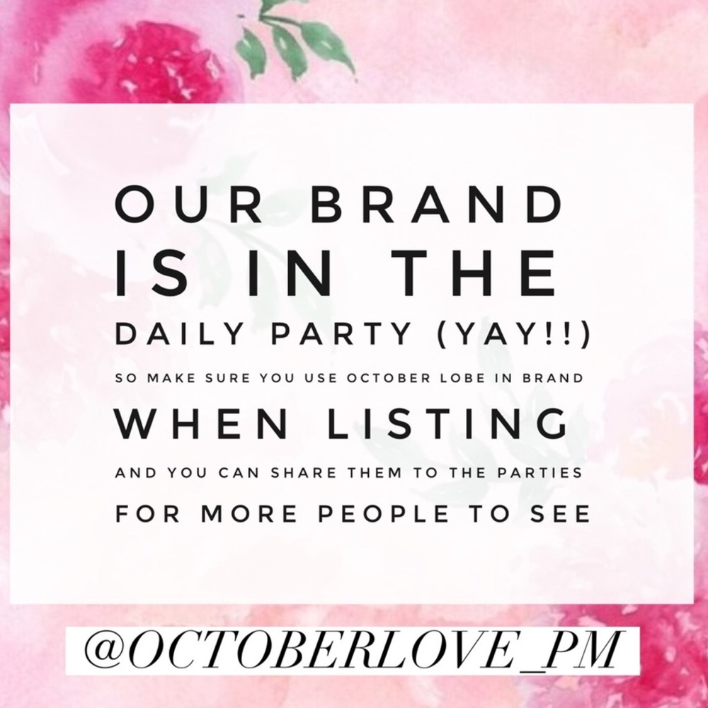 OCTOBER LOVE PARTY